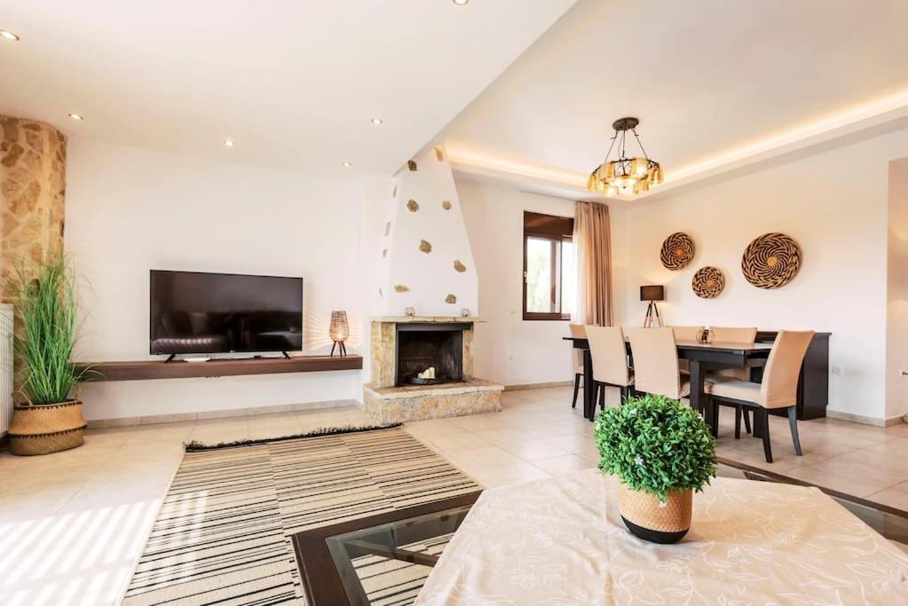 Villa Maribia With Private Pool Gennadi Dış mekan fotoğraf